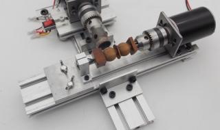 自制小车床 自制小车床