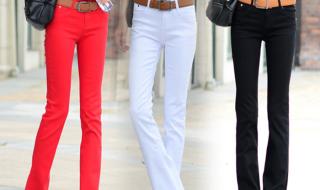 喇叭牛仔裤长了怎么补救 小喇叭牛仔裤